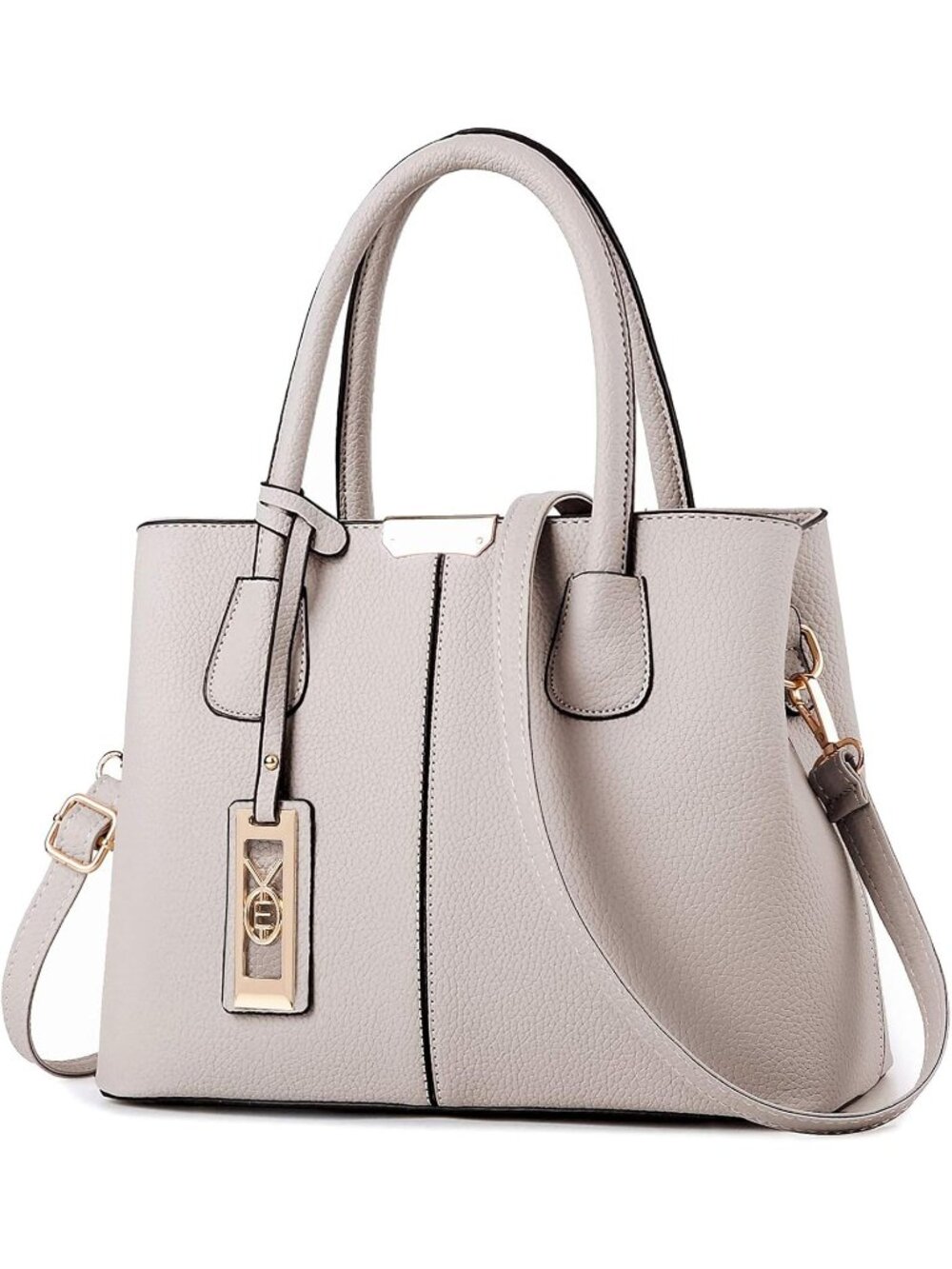 〽️Women's Cream Top Handle Satchel Shoulder Strap Purses Fashion Travel Handbags